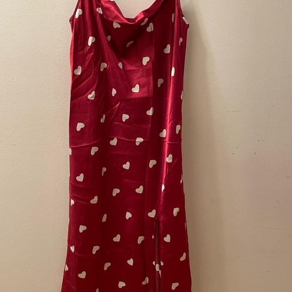 Women’s sleepwear beautiful heart print dress size XL - Picture 3 of 6